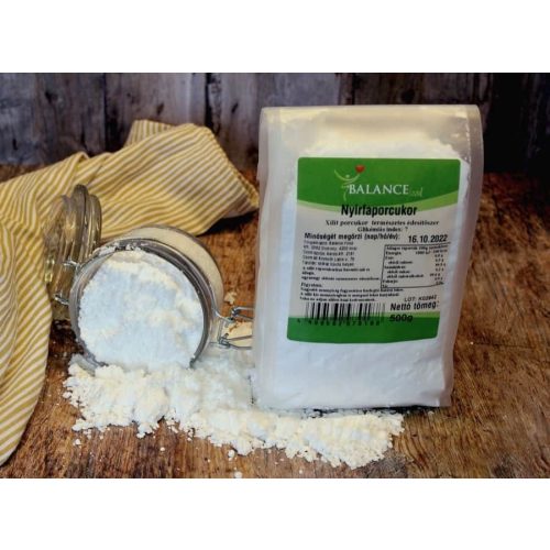 Balance Food Xilit / Xylitol / Zahăr pudră din mesteacăn  - 500 g / 0,5 kg