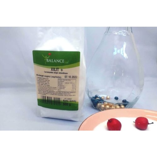 Balance Food Xylitol PLUS 500 g (cu putere de îndulcire de 5 ori mai mare) 