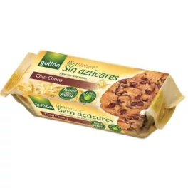   Gullón Chip Choco -  biscuiți fără zahăr cu bucăți de ciocolată 125g