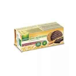   Gullón Digestive Choco - biscuit acoperit cu ciocolată, fără zahăr, bogat în fibre, 270g.