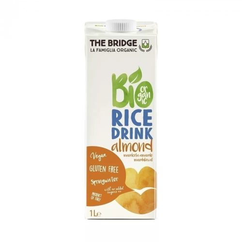 The Bridge Bio Lapte de orez cu migdale 1000 ml
