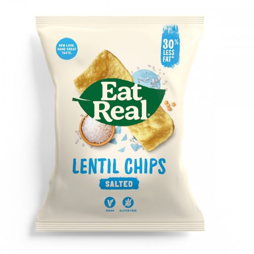 Eat Real Chips De Linte – Cu Sare De Mare 40G