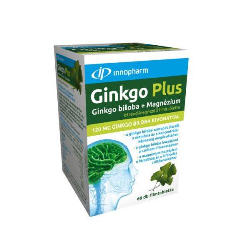 Innopharm Capsule Ginkgo Biloba 100 mg + Magneziu 60x