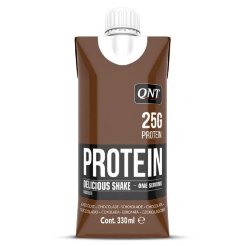 QNT Delicious Protein Shake 330ml băutură proteică – Chocolate