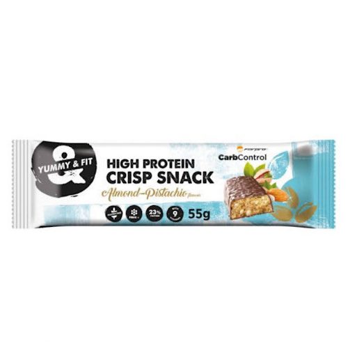 Forpro High Protein Crips Snack 24 x 55g-Almond-Pistacio 