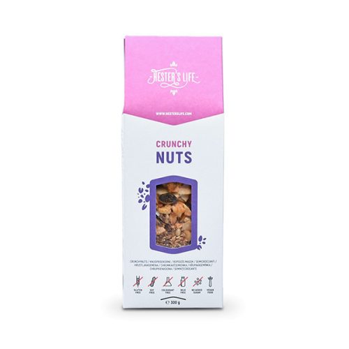 Hester's Life Crunchy Nuts / Nuci crocante, 300 g