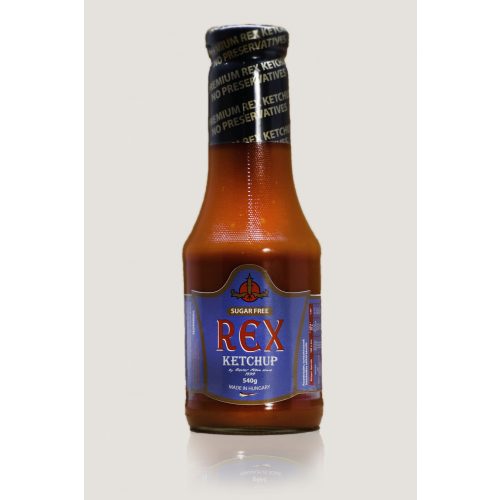 Rex Ketchup, fără zahăr, 540g