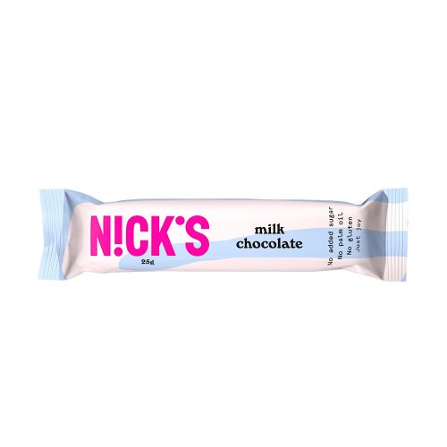 Nick's tejcsokoládé (glutén- és hozzáadott cukormentes) 25g