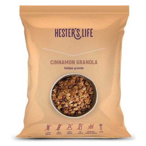 Hester's Life Cinnamon granola / Granola cu scorțișoară Hester's Life, 60g