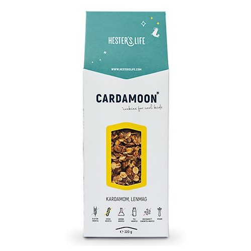 Hester's LifePrăjiturile Cardamoon ale lui / fulgi de cereale cu cardamom și semințe de in, 320g