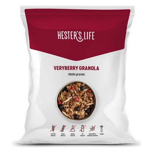 Hester's Life Veryberry granola / granola cu afine 60g