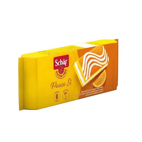 Schar Pausa Sí, biscuit cu cremă de lapte, umplut, 30g.