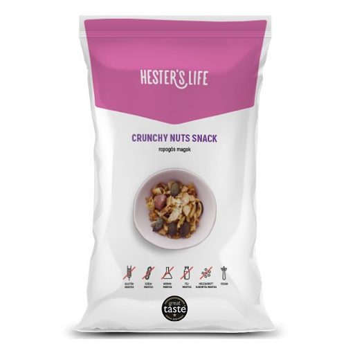 Hester's Life Crunchy Nuts Snack / Gustarea crocantă cu nuci 60g