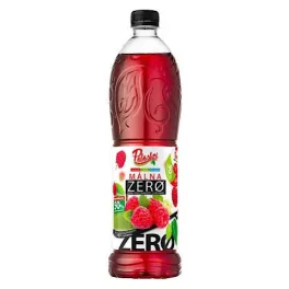 Siroop Pölöskei, ZERO, aromă de zmeură, 1 litru