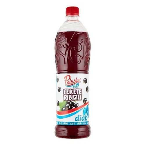 Sirop Pölöskei, diabetic, aromă de coacăze negre, 1 litru