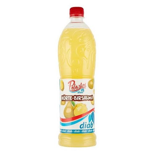 Sirop Pölöskei, diabetic, gust de pere și gutui, 1 litru