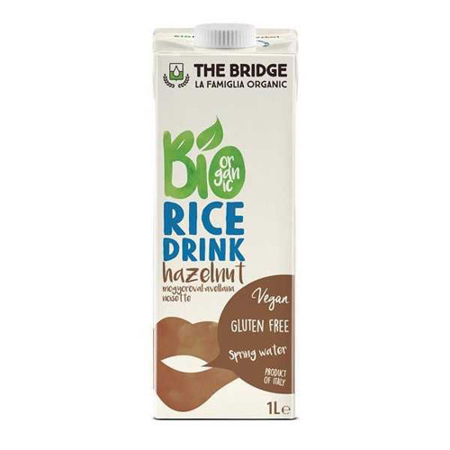 The Bridge Bio Băutură din orez cu alune, 1000 ml.