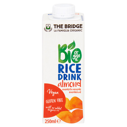The Bridge Bio Lapte de orez cu migdale 250 ml