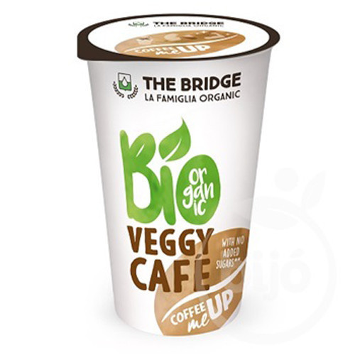 The Bridge Bio Veggy Café, lapte de migdale și orez cu aromă de cafea, 220 ml.