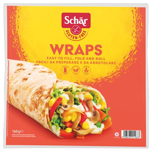 Schar Wraps, fără gluten, fără lactoză (2 buc) 160 g