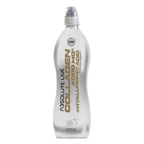Absolute Live, Colagen + Acid Hialuronic, băutură cu aromă de caise, 900 ml.