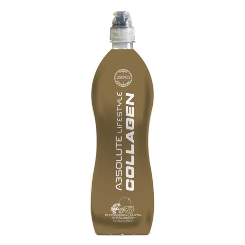 Absolute Lifestyle Colagen, băutură fără valoare energetică cu aromă de soc - lămâie - căpșuni, 600 ml