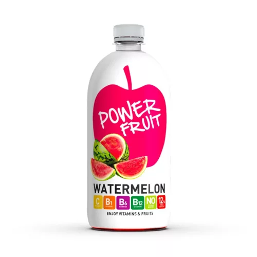 Băutura Power Fruit cu aromă de pepene verde, cu vitaminele C și B, 750 ml