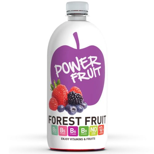 Băutura Power Fruit cu aromă de fructe de pădure și complex de vitamine B, 750 ml.