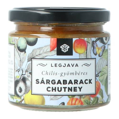 Cel mai bun chutney cu chili și ghimbir din caise 200 g