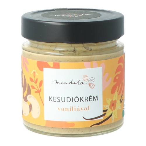 Unt de nucă de caju cu aromă de vanilie Mendula, 180g