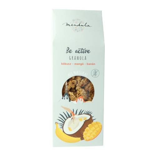 Mendula Granola cu cocos, banane și mango, 250g