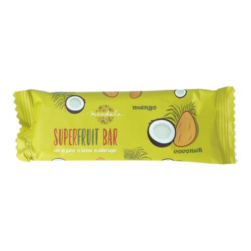 Bară superfruct Mendula cu mango și cocos, 40g