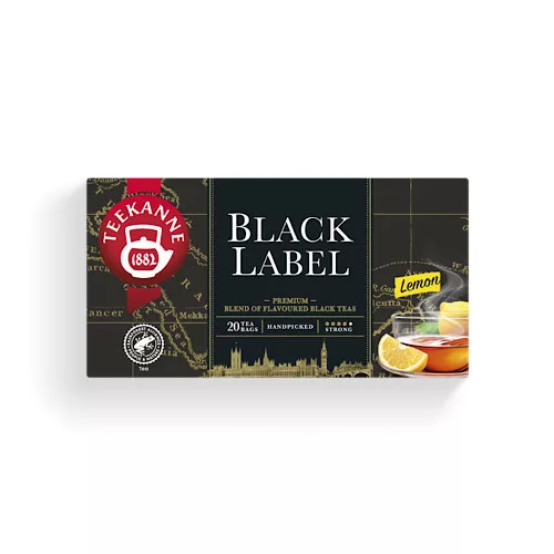 Teekanne, Earl Grey, ceai negru, cu aromă de lămâie, 33g