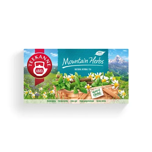 Teekanne, NHT, Mountain Herbs, Amestec de plante de munte pentru ceai, 36g.