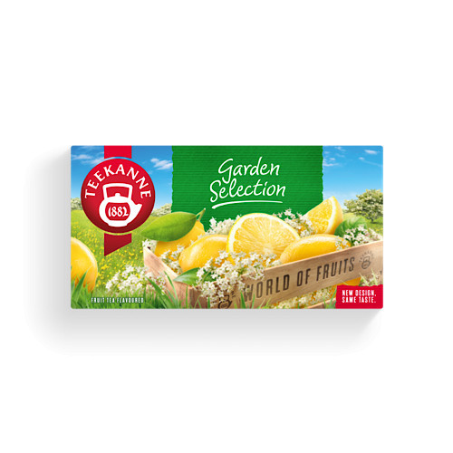 Teekanne, WOF GARDEN SELECTION, ceai de fructe cu floare de soc și lămâie, 40g