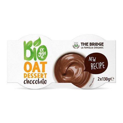 The Bridge Bio desert de ovăz, cu ciocolată, 2*130g