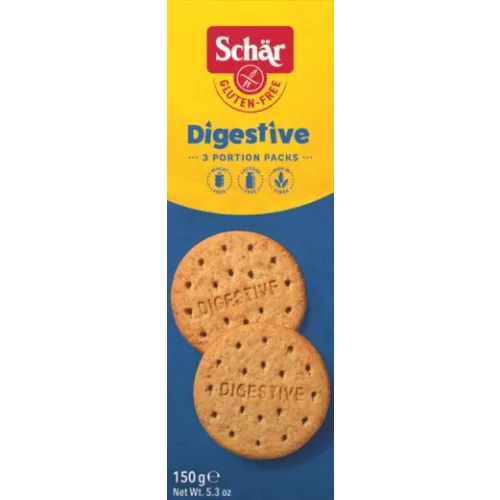Gullón Digestive Choco - biscuit acoperit cu ciocolată, fără zahăr, bogat în fibre, 270g.