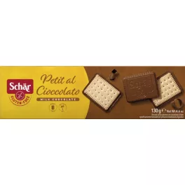 Schär Petit Chocolate csokis keksz,130 g
