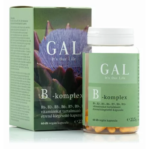 GAL B-KOMPLEX VEGÁN KAPSZULA 60DB