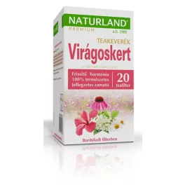 Naturland Virágoskert gyógynövény teakeverék 20x1,5 g