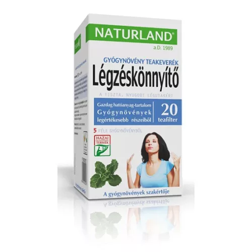 Naturland Légzéskönnyítő teakeverék filteres 20x1,5 g