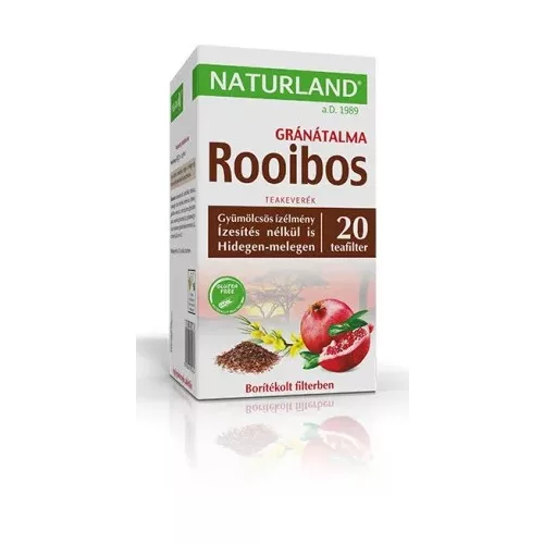 Naturland Rooibos tea gránátalmával filteres 20x2 g