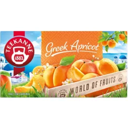   Teekanne Word of Fruit Greek Apricot sárgabarack ízű tea, 45 g