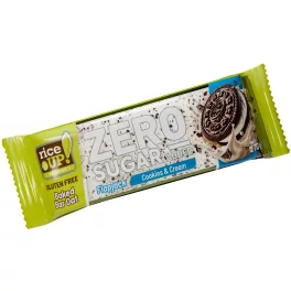   Rice up,Plăcintă Zero cu ovăz, cu nuci, fără zahăr adăugat, fără gluten, 70g