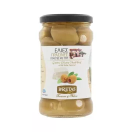 BRETAS Olajbogyó - zöld, fetával töltött 290 g