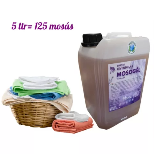 SensEco EcoNut Lavandă gel de spălare cu nuci de săpun, 5000 ml