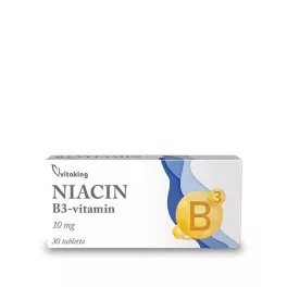 Vitaking Niacin (B3 vitamin) 10mg 30 tabletta