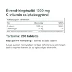 Vitaking C-1000mg (200) + 25mg csipkebogyóval
