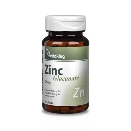 Vitaking Cink glükonát 25 mg (90)