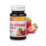 Vitaking D3-vitamin 2000NE ( 90 db epres szopogató tabletta)